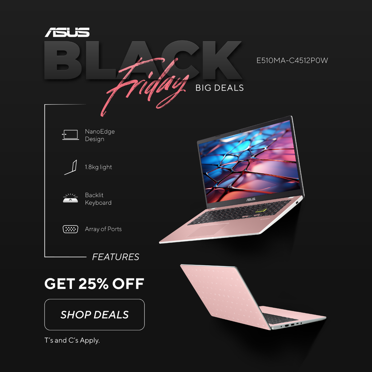 ASUS 15 Inch Laptop Black Friday 2024