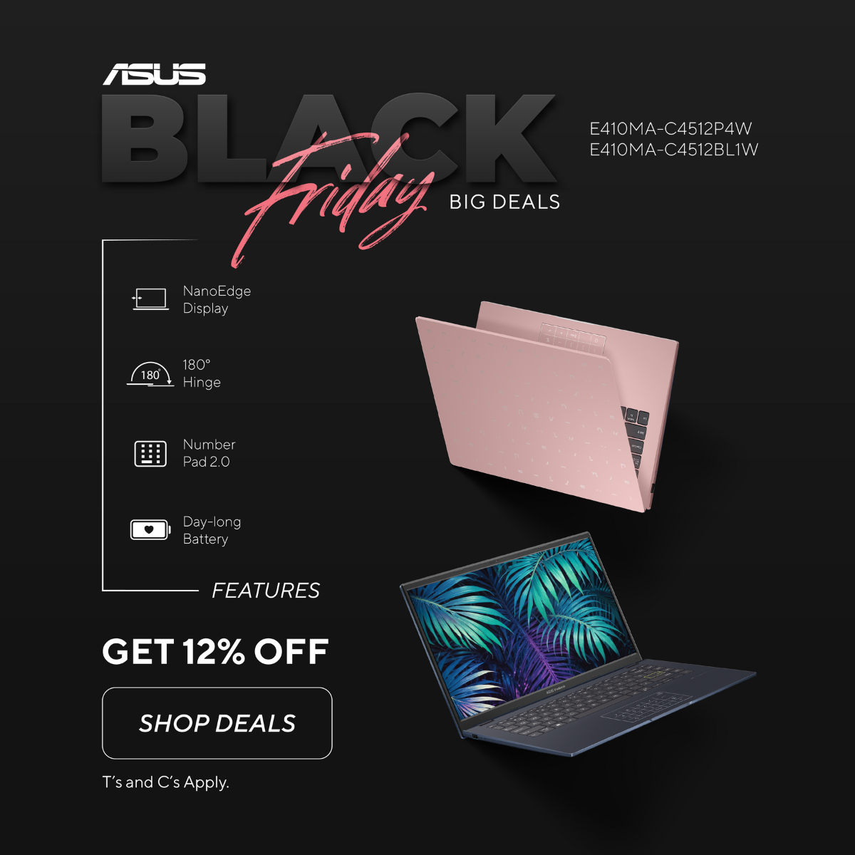 ASUS E410 Black Friday 2024 Laptop Deals